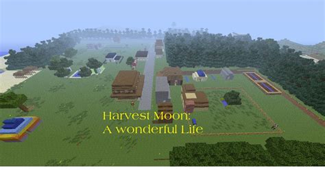 harvest moon minecraft map.